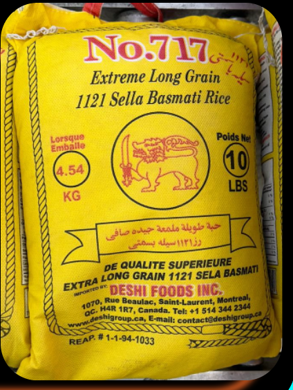 Sella Basmati Rice